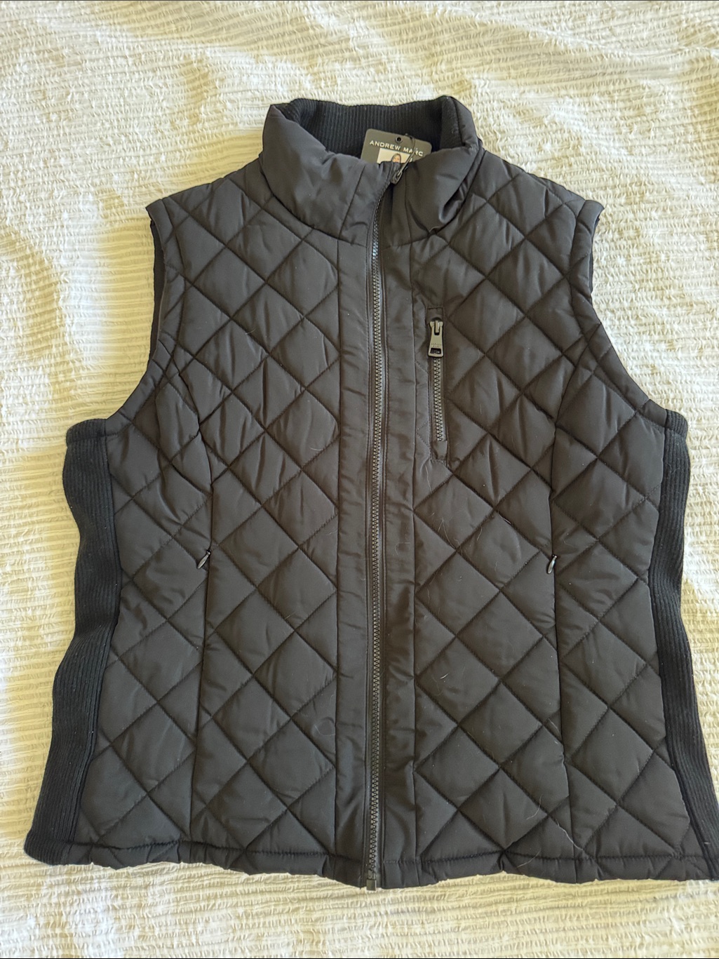 Andrew Marc Womens Puffer Vest Sz Xl Nwt